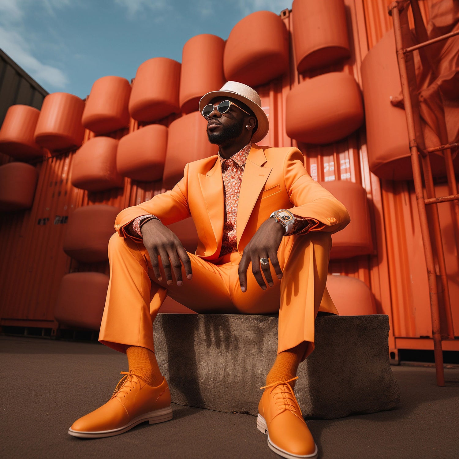 City Vibes with a Flash of Style
